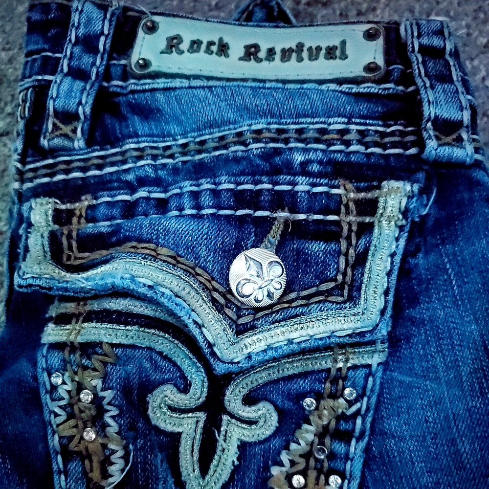 Rock Revival Jean capris